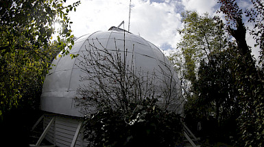 Vista Observatorio Manuel Foster. Foto Dirección de Comunicaciones.