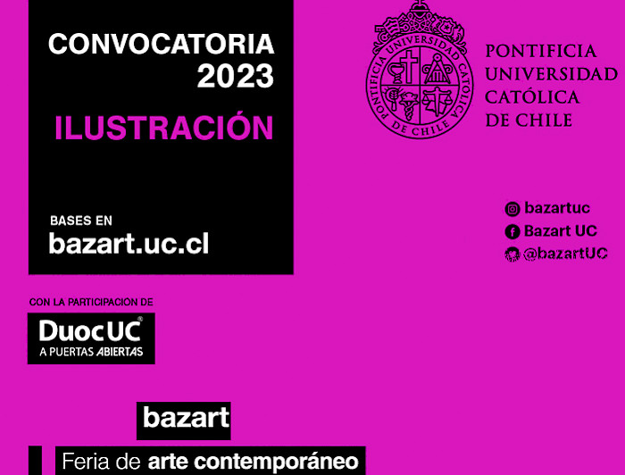 imagen correspondiente a la noticia: "Bazart UC vuelve con convocatoria exclusiva para ilustradores"