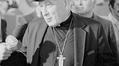 Cardenal Raúl Silva Henríquez.- Foto Cincuenta años - recuerdos del Comité Pro-Paz